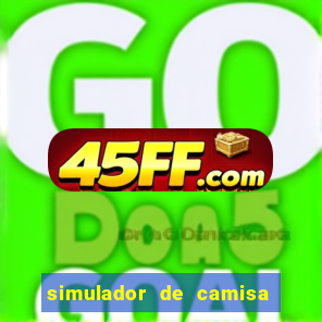 simulador de camisa de time